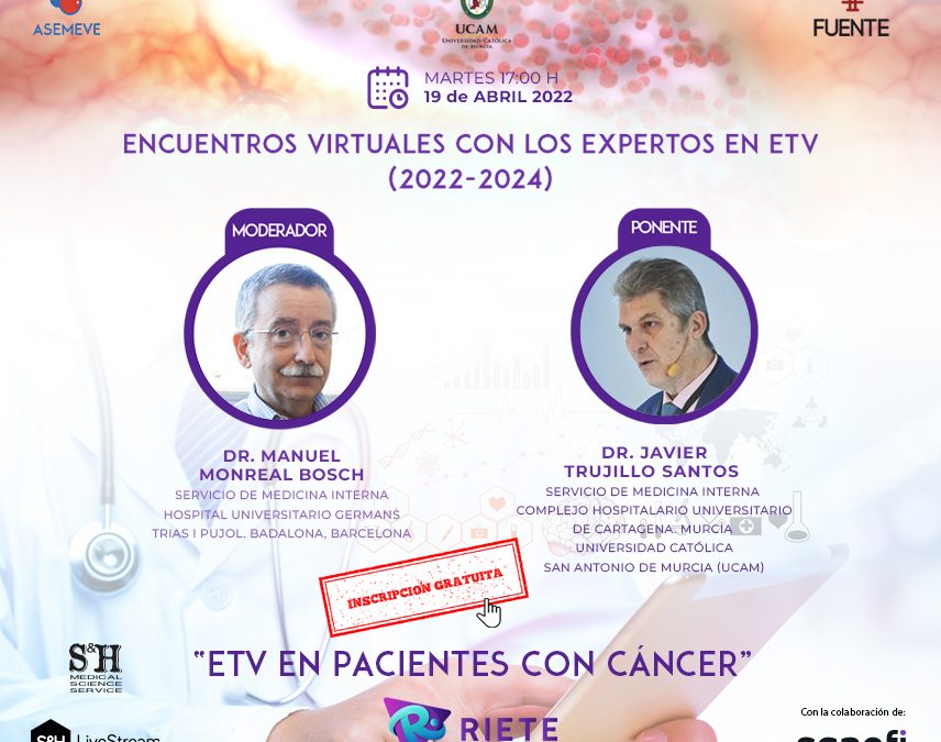 El Registro RIETE como herramienta para mejorar el tratamiento de la ETV en pacientes oncológicos