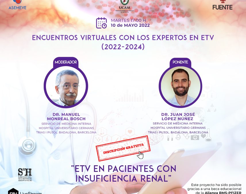 WEBINAR GRATUITO. ETV en pacientes con insuficiencia renal