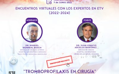 WEBINAR GRATUITO. Tromboprofilaxis en cirugía