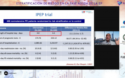 Vídeo completo del webinar «Estratificación de riesgo en la fase aguda de la EP»