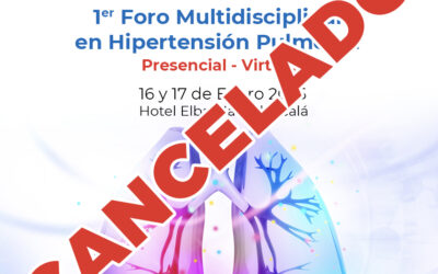 CANCELACIÓN del 1º Foro Multidisciplinar en HP hasta el 28 de noviembre